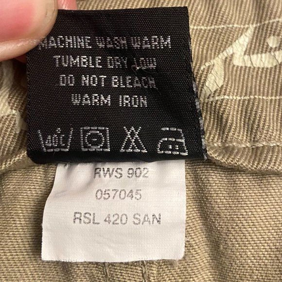 Rusty Khaki Walk Shorts - Size 34 - Picture 5 of 7